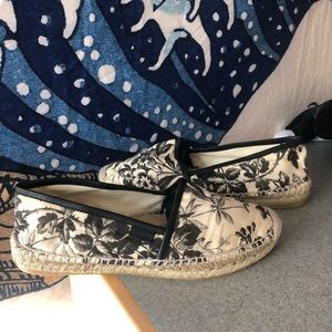 Gucci Pilar floral print canvas espadrilles